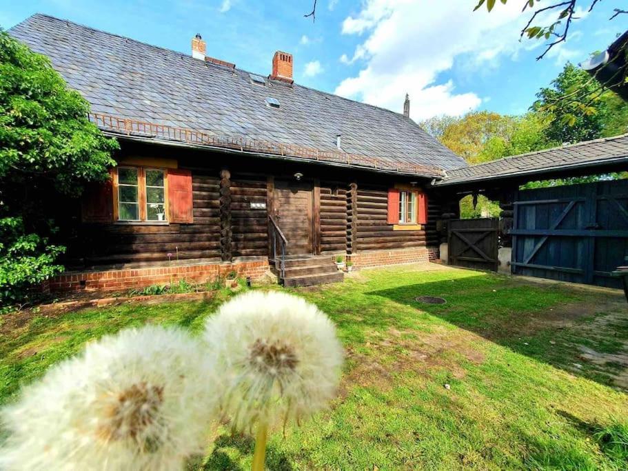 Alexandrowka Wohnen im UNESCO Weltkulturerbe Haus Potsdam Exterior foto